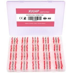 400 PCS Solder Seal Butt Connectors 22-18 gauge